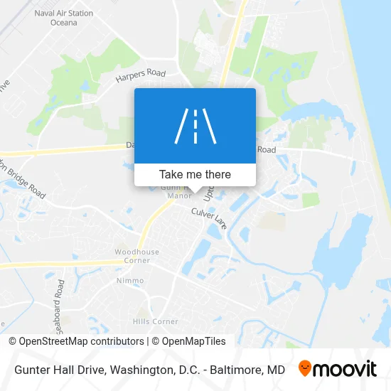 Gunter Hall Drive map