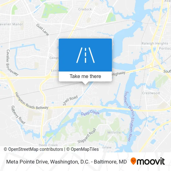 Meta Pointe Drive map