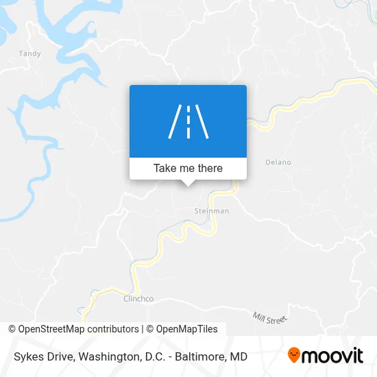 Sykes Drive map