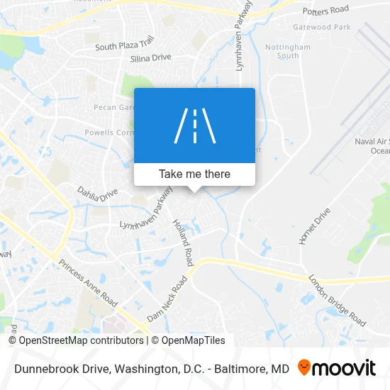 Dunnebrook Drive map