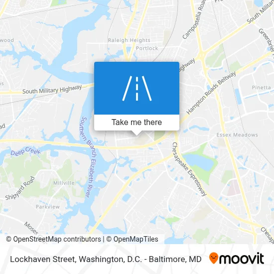 Lockhaven Street map