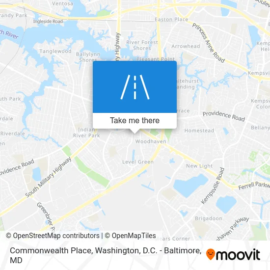 Commonwealth Place map