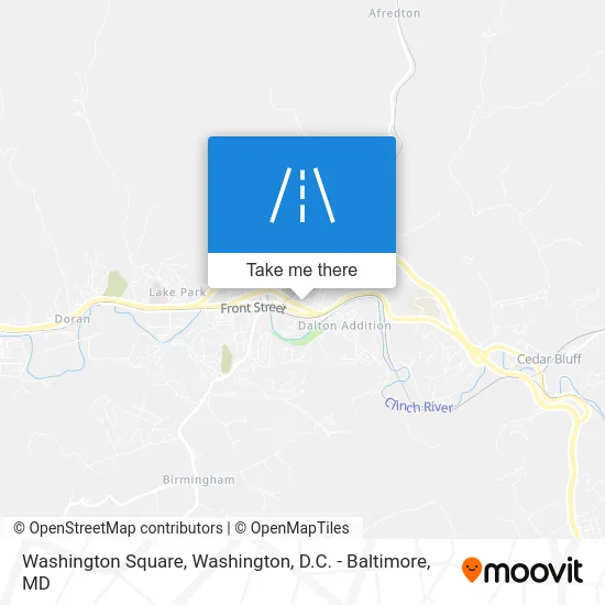 Washington Square map