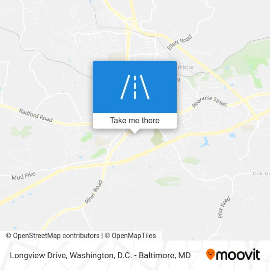 Longview Drive map