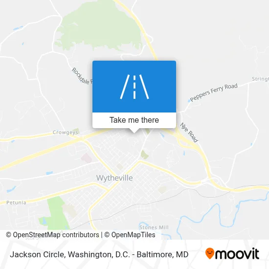 Jackson Circle map