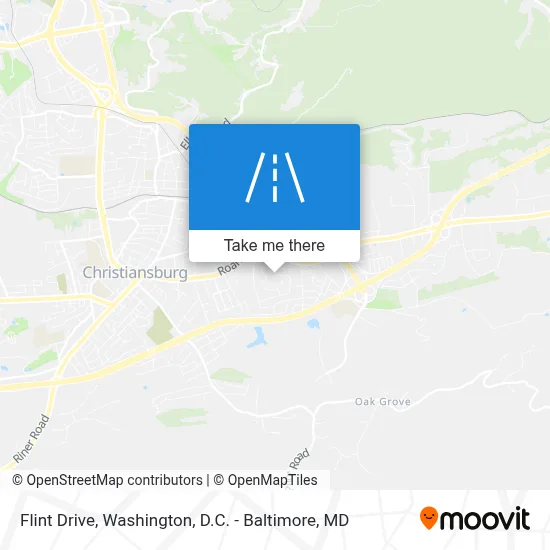 Flint Drive map