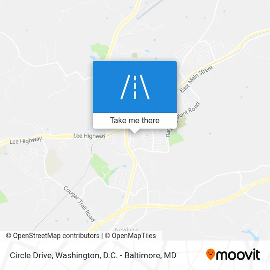 Circle Drive map