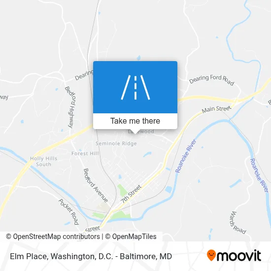 Elm Place map