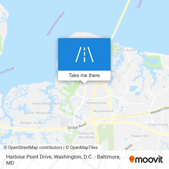 Harbour Point Drive map