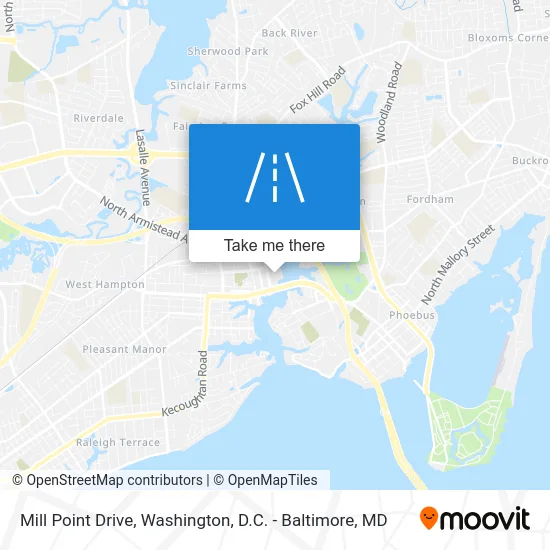 Mill Point Drive map