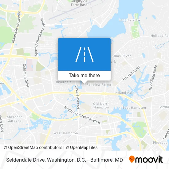 Seldendale Drive map