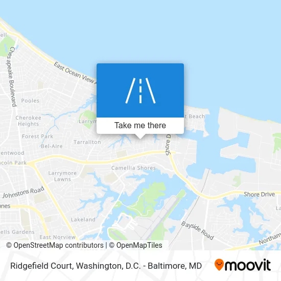 Ridgefield Court map