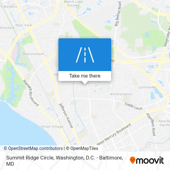 Summit Ridge Circle map