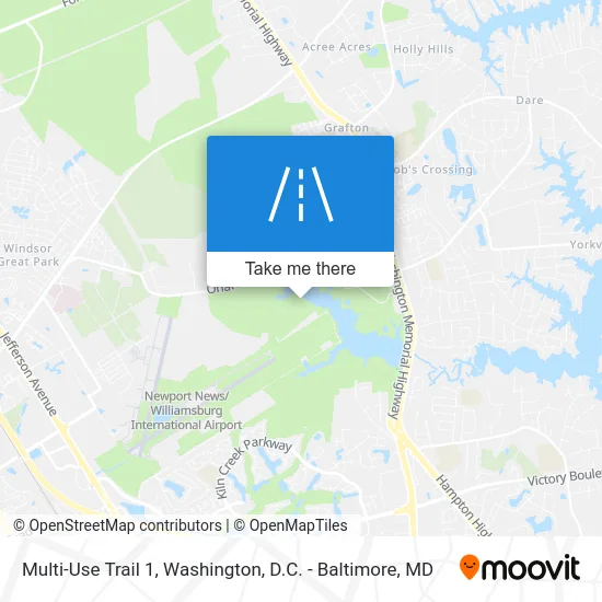 Multi-Use Trail 1 map