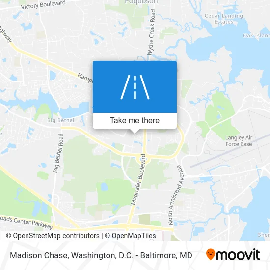 Madison Chase map