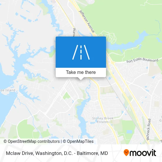 Mclaw Drive map