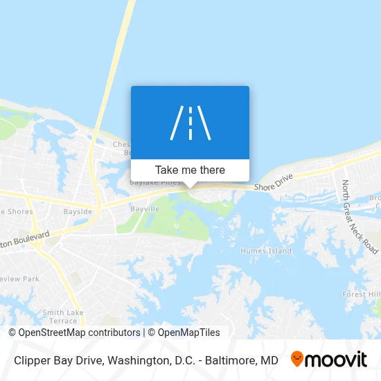 Clipper Bay Drive map