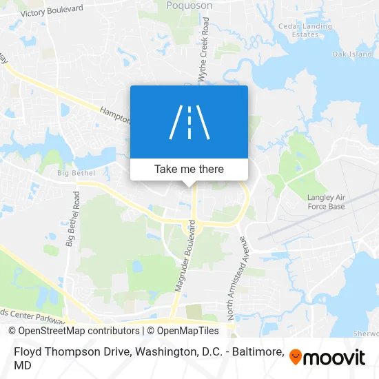 Floyd Thompson Drive map