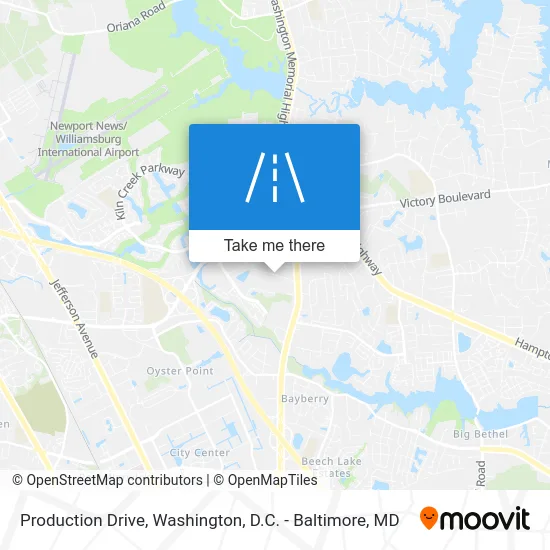 Production Drive map