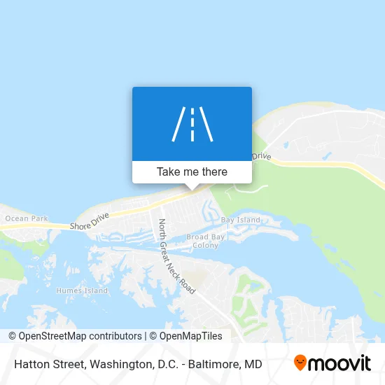 Hatton Street map