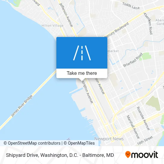 Shipyard Drive map