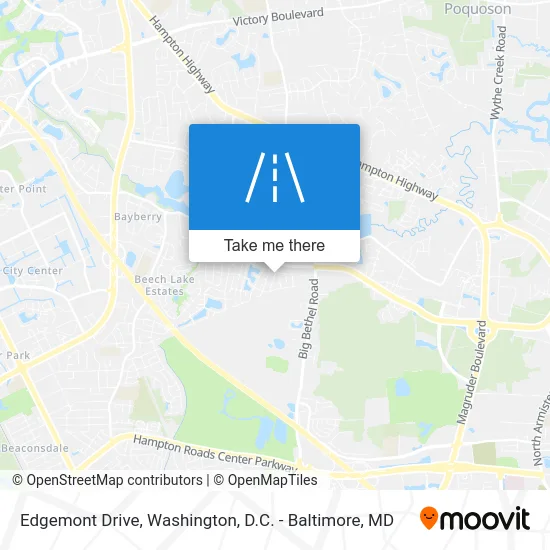 Edgemont Drive map