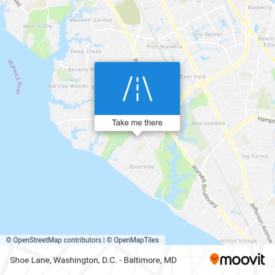 Shoe Lane map