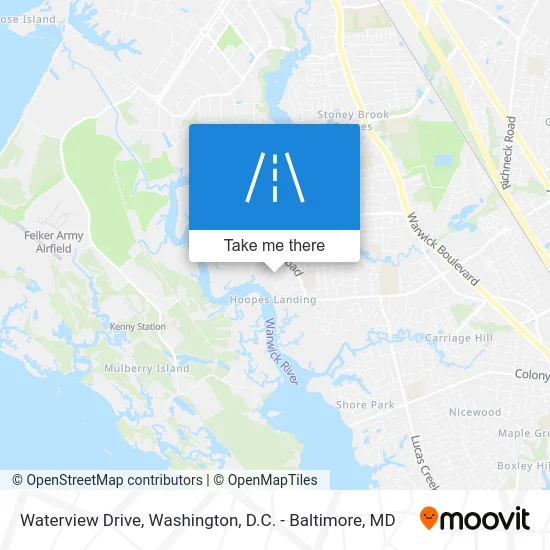 Waterview Drive map