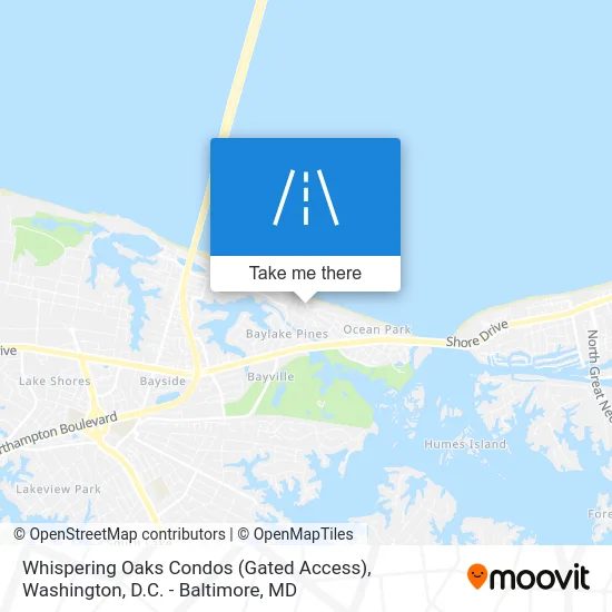 Whispering Oaks Condos (Gated Access) map