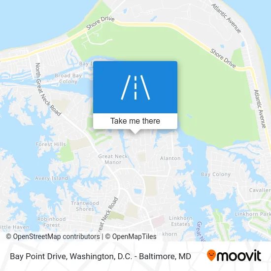 Bay Point Drive map