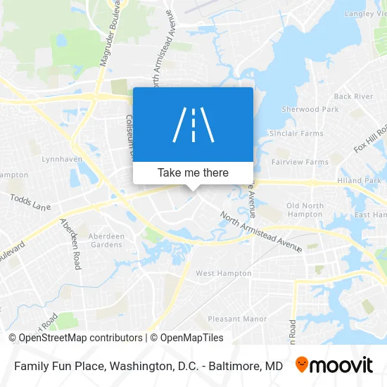 Family Fun Place map