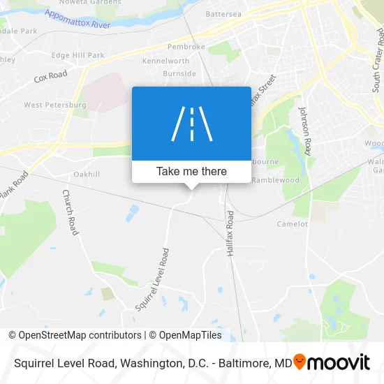 Squirrel Level Road map