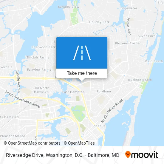 Riversedge Drive map