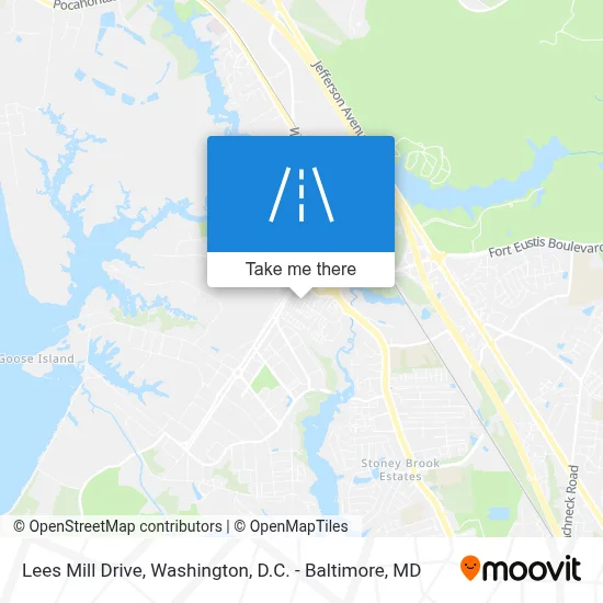 Lees Mill Drive map