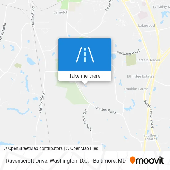 Ravenscroft Drive map