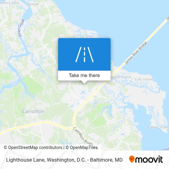 Lighthouse Lane map