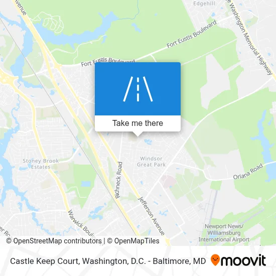 Castle Keep Court map