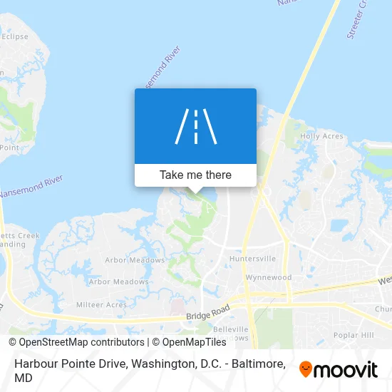 Harbour Pointe Drive map