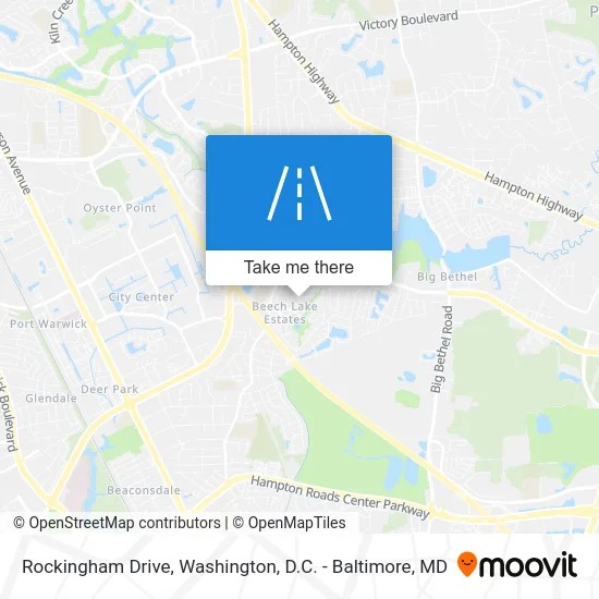 Rockingham Drive map