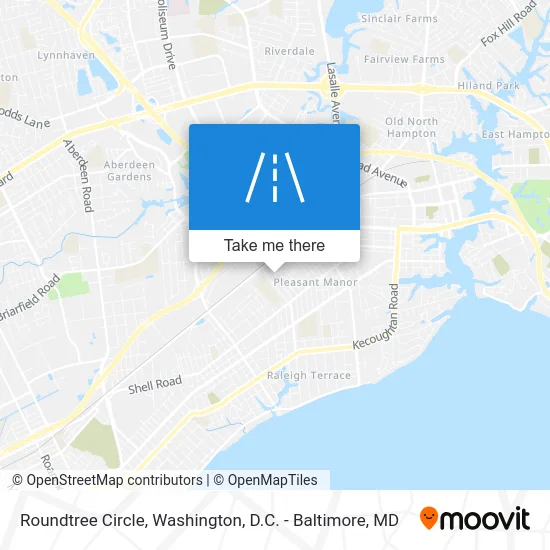 Roundtree Circle map