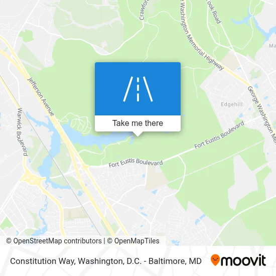 Constitution Way map