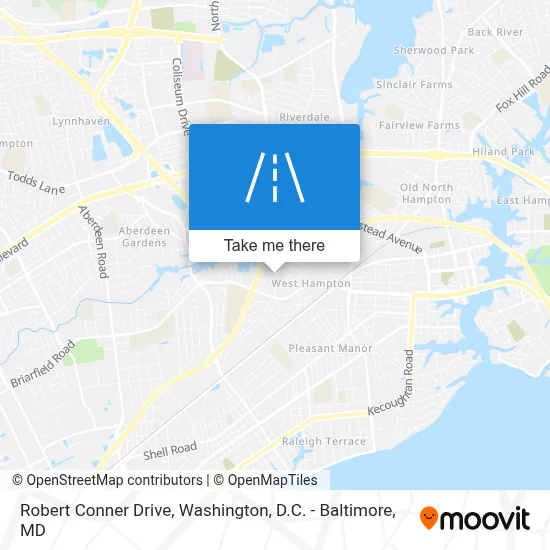 Robert Conner Drive map