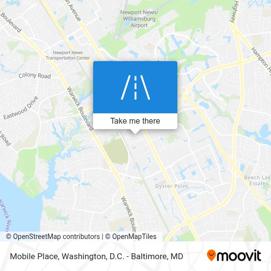 Mobile Place map