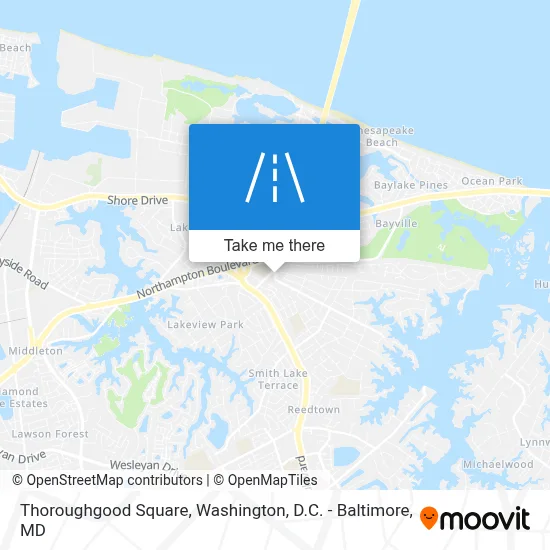 Thoroughgood Square map