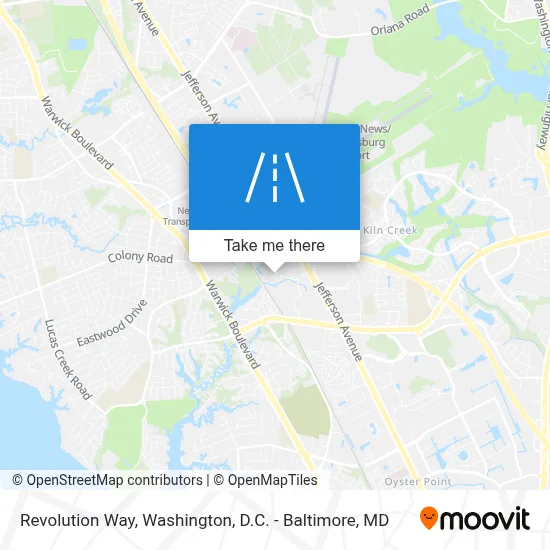 Revolution Way map