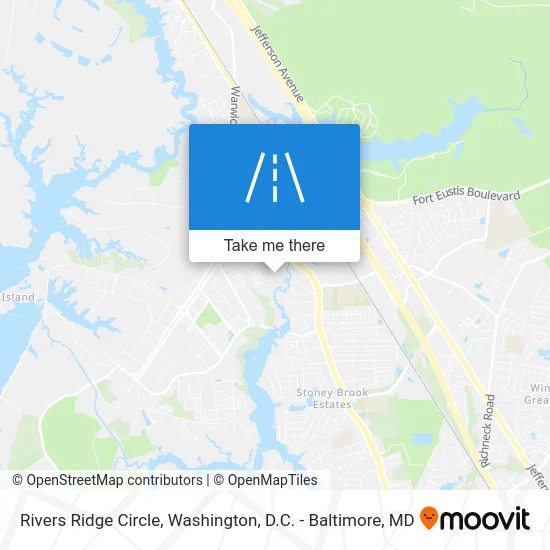 Rivers Ridge Circle map