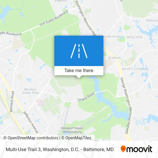 Multi-Use Trail 3 map