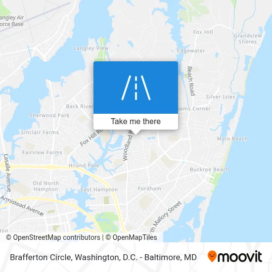 Brafferton Circle map