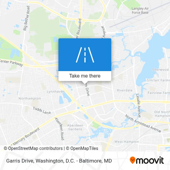 Garris Drive map