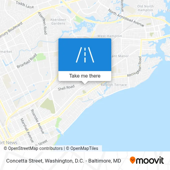 Concetta Street map